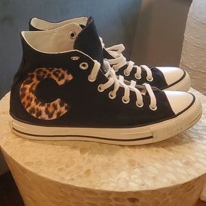 Hi Top Leopard Print Converse 🐆